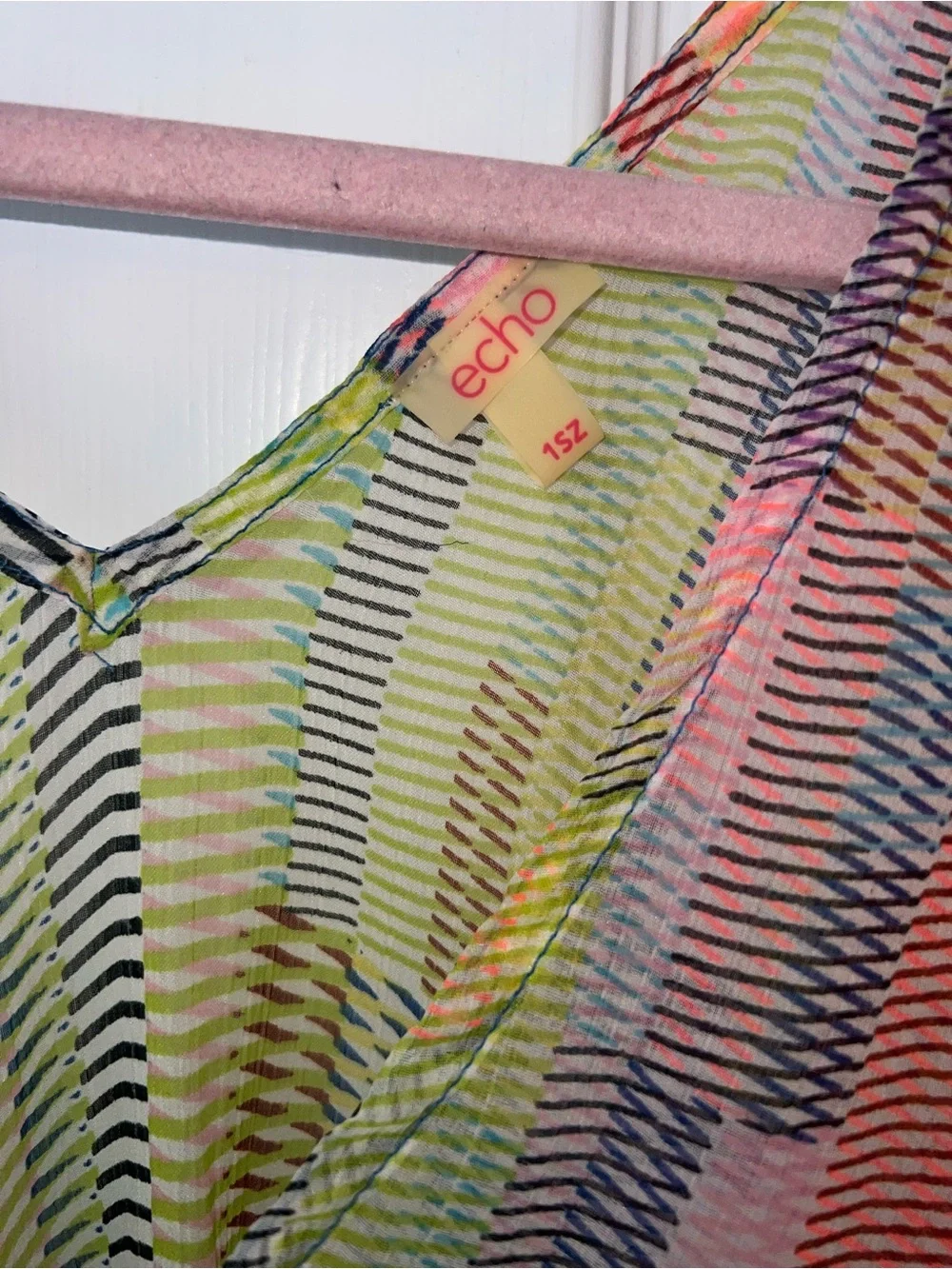 Echo sheer multicolor